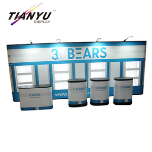Folding Pop Up Banner Stand Boden Banner Thermosublimationsdruck Ständer