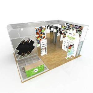 Aluminium Modular Display Stand Ausstellung Modular für Custom Trade Fair Stand Designer